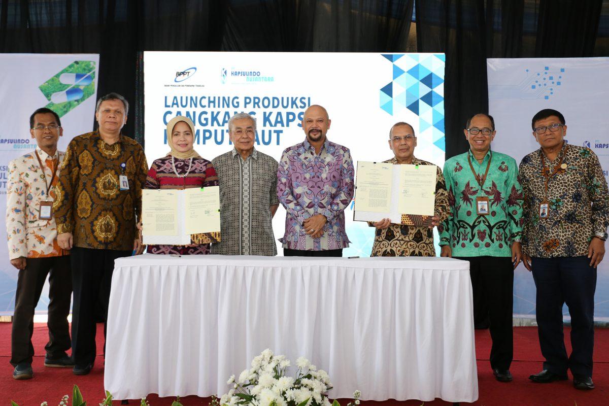 Cangkang Kapsul Buatan Lokal Siap Produksi Massal
